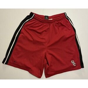 VTG Y2K Nike Team USC Trojans Baggy Mesh Basketball Shorts Mens MRed Black Gym